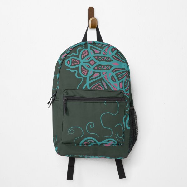 Item preview, Green, pink, blue mandala art designed and sold by Riley Carroll.