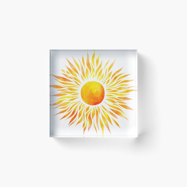Item preview, Watercolor Sun designed and sold by Claireandrewss.