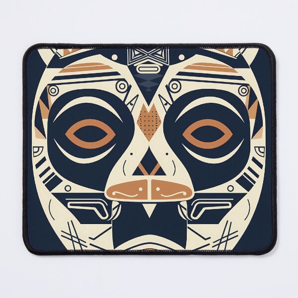 Item preview, Abstract panda bear face designed and sold by randrdesign.