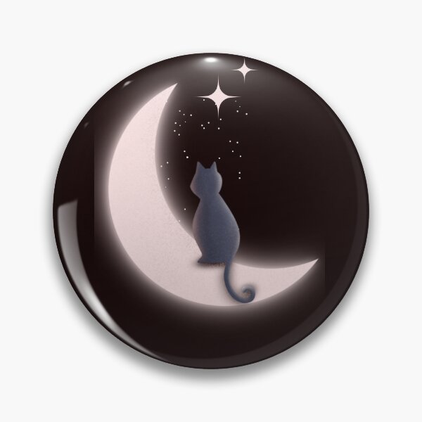 Item preview, Moon Cat designed and sold by Anitkaaa.