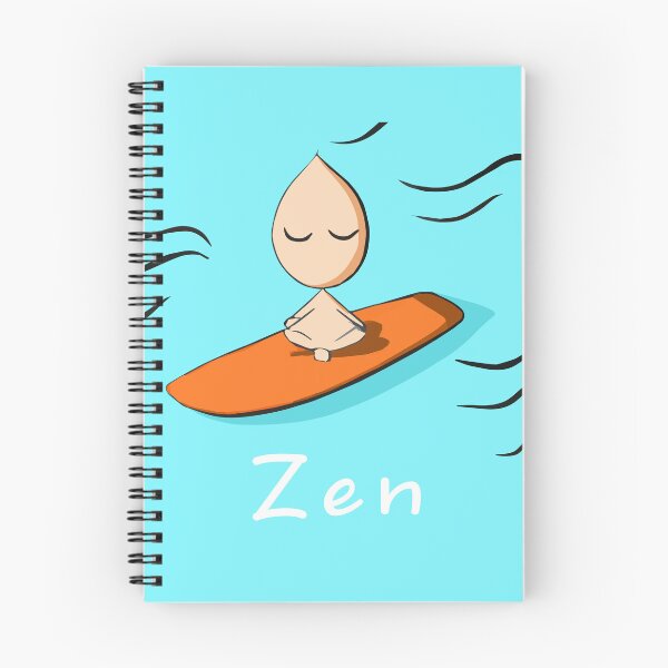 Item preview, Zen in the Waves Paddle Boarding designed and sold by kenix73.