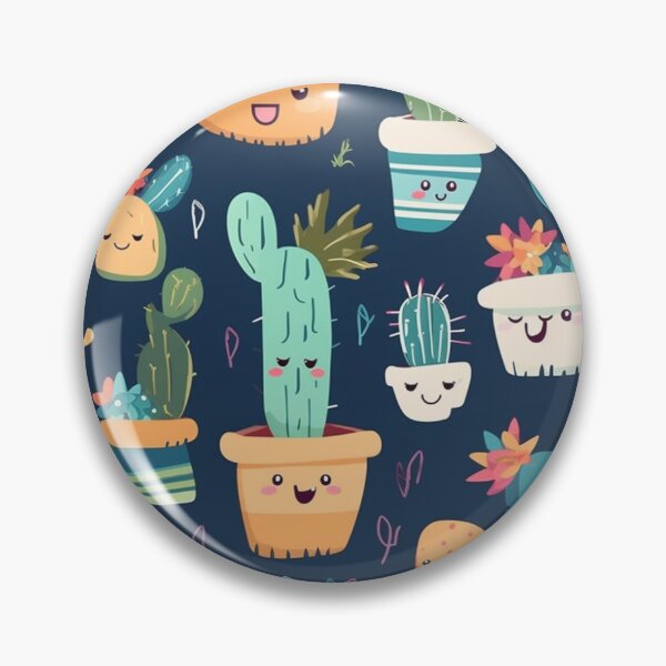 Item preview, Cuties de cactus de dibujos animados designed and sold by MonarchDigitals.