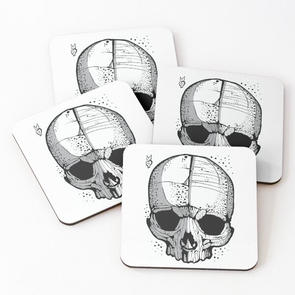 Item preview, hard skull designed and sold by RokArtS.
