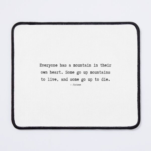 Item preview, Jirisan Quotes designed and sold by ayshatazin.