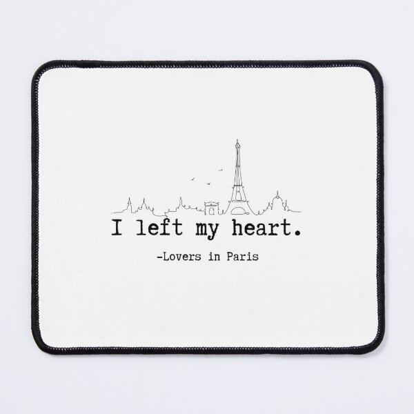 Item preview, Lovers in Paris Quotes designed and sold by ayshatazin.