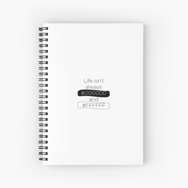 Graphic Designer Paraphernalia Spiral Notebook