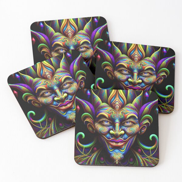 Item preview, Friendly DMT Jester designed and sold by Psychedelic-Sap.