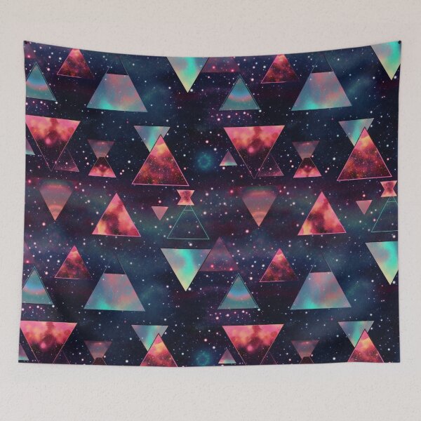 Item preview, Triangles in Space Digital Artwork designed and sold by S4PPHIRE-DES1GN.