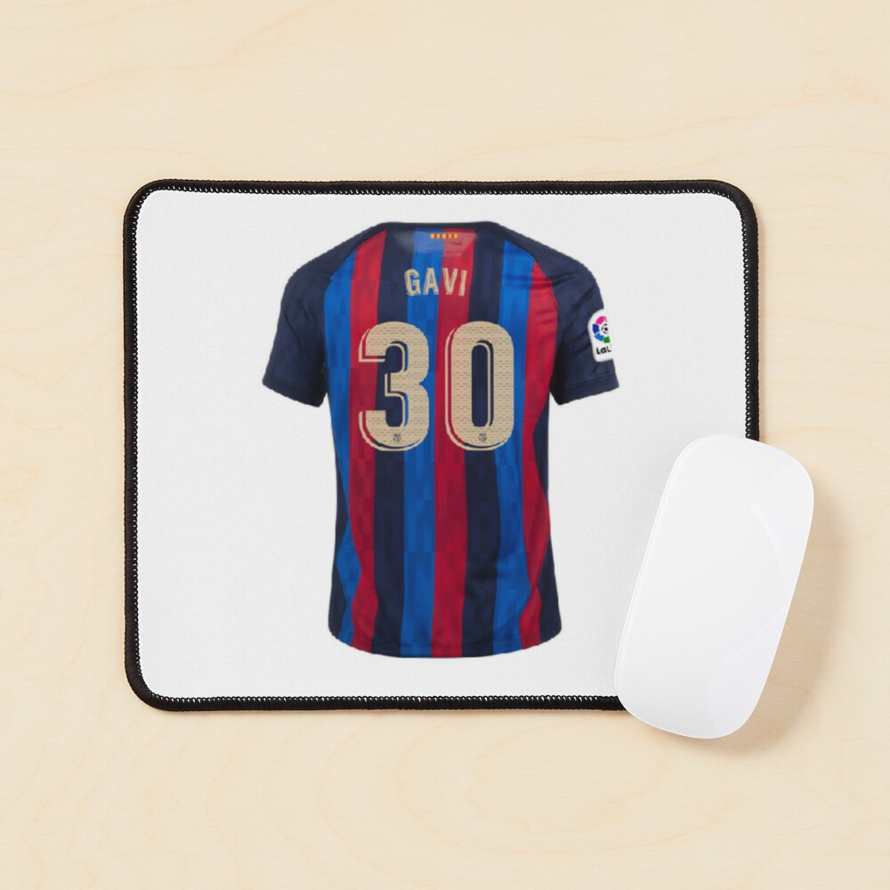 Gavi barcelona football jersey number 30 Poster for Sale by