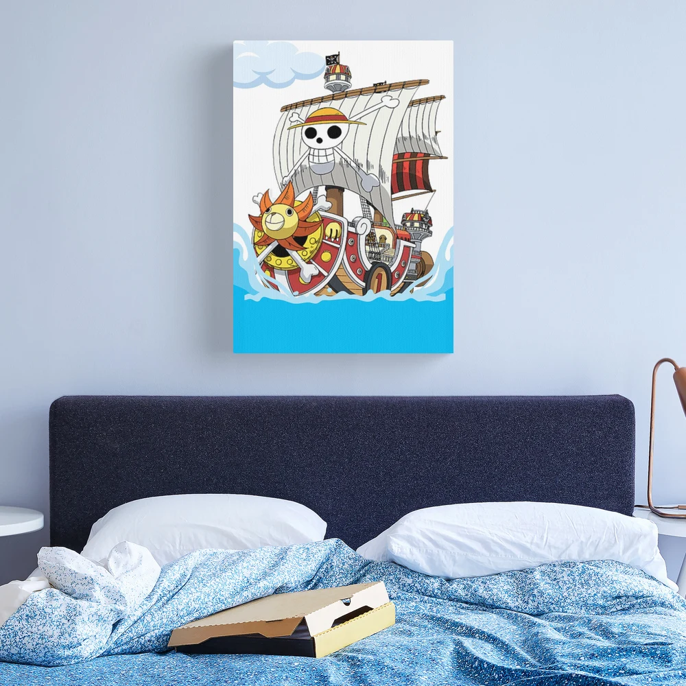 tousand sunny one piece boat Canvas Print for Sale by AnimeTwins