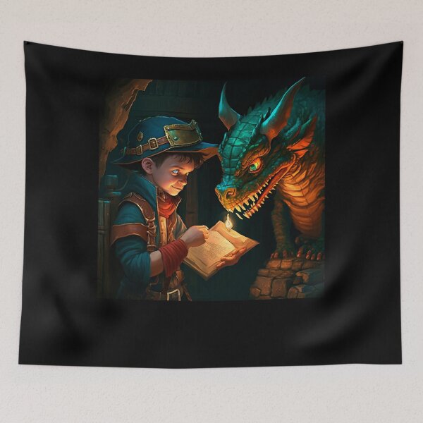 Item preview, The Boy and the Dragon designed and sold by Estevam Marinho.