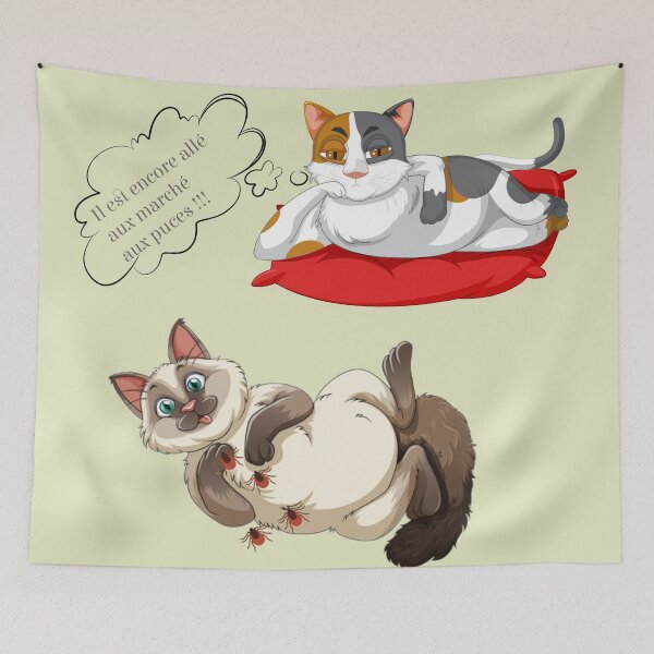 Item preview, cat joke designed and sold by Karine Dupras.