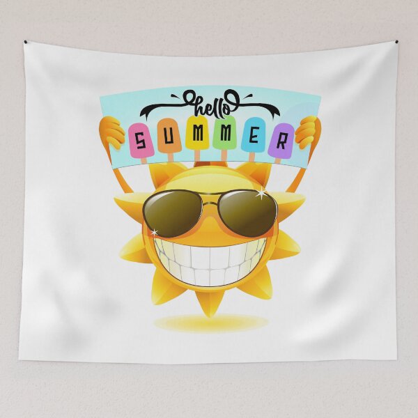 Item preview, Hello Summer Funny designed and sold by soebekhi.
