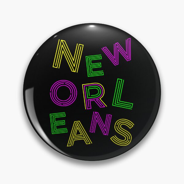 Item preview, New Orleans Yellow Green Purple designed and sold by PEK1787.