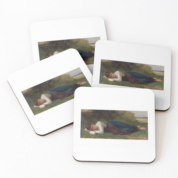 Item preview,  William-Adolphe Bouguereau  Le Repos (Jeune Fille Couchée) designed and sold by TeeARTHY.