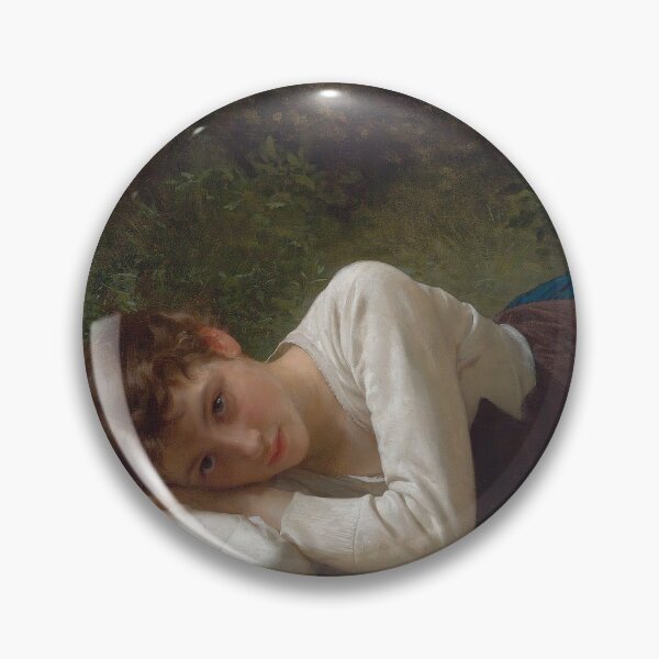 Item preview,  William-Adolphe Bouguereau  Le Repos (Jeune Fille Couchée) designed and sold by TeeARTHY.