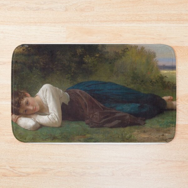 Item preview,  William-Adolphe Bouguereau  Le Repos (Jeune Fille Couchée) designed and sold by TeeARTHY.