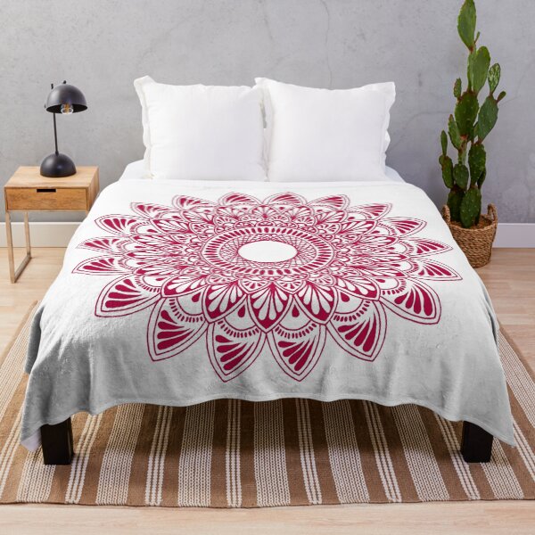 Item preview, Mandala (red) designed and sold by Calen Picard-Carroll.