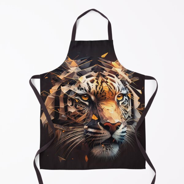 Item preview, Futuristic tiger head designed and sold by SMILE88.