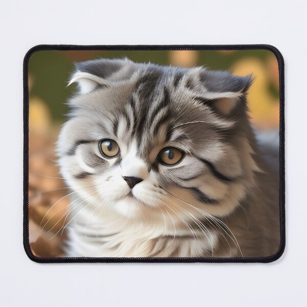 Item preview, Cat in a Pile of Leaves - Modern Digital Art designed and sold by Ai-michiart.