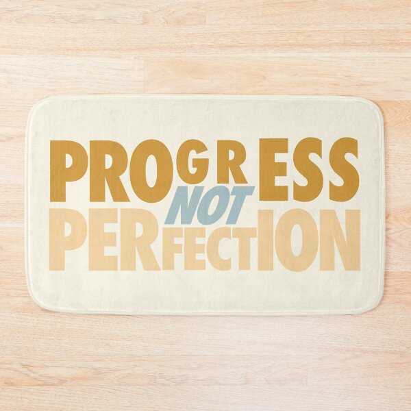 Item preview, Progress not Perfection designed and sold by HannahWileyy.