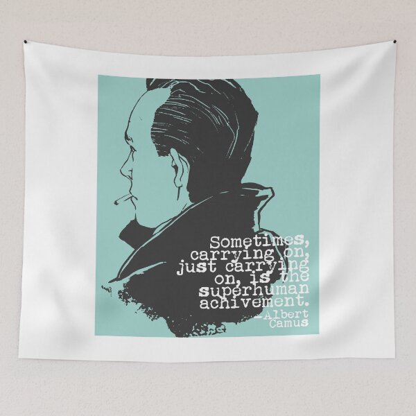 Item preview, Albert Camus designed and sold by AbundanceSeed.