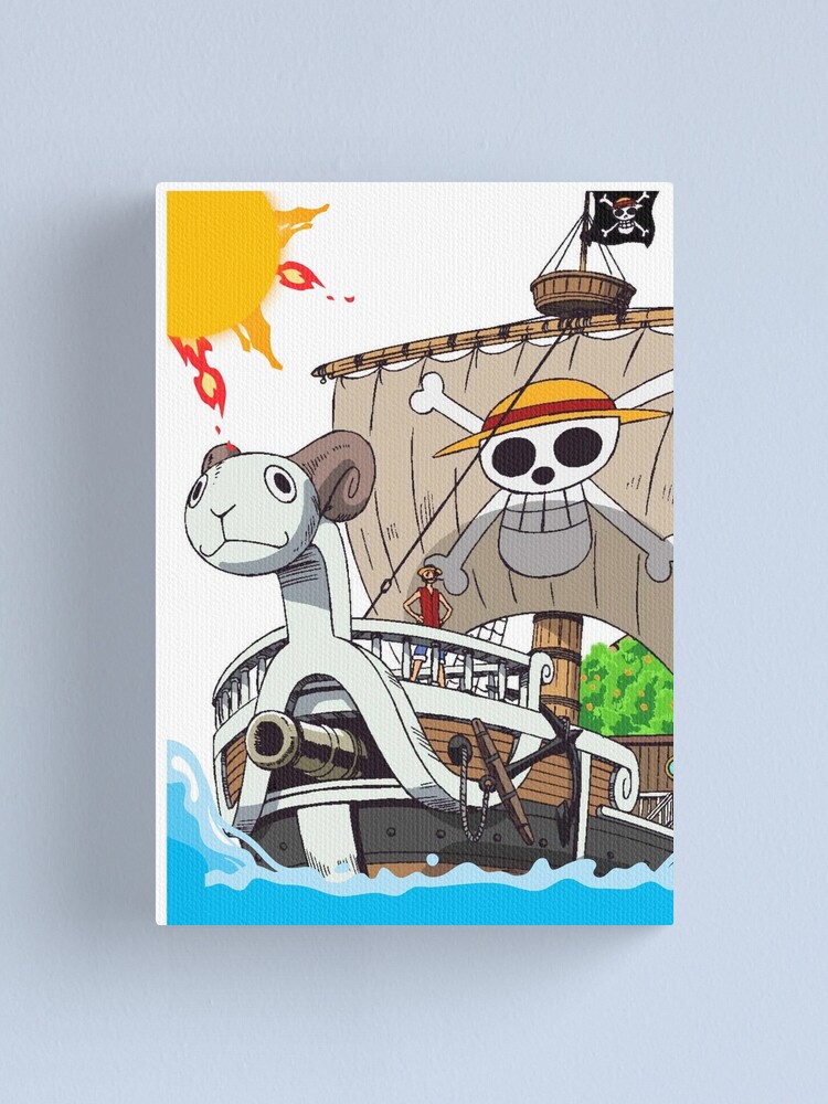 going merry one piece boat Mounted Print for Sale by AnimeTwins