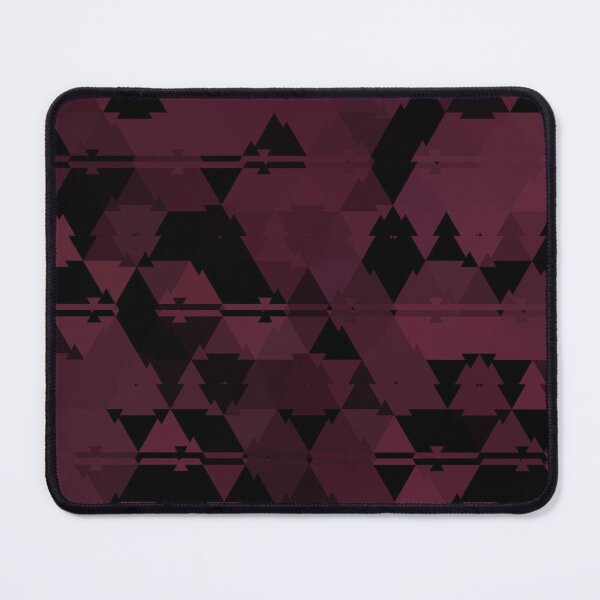 Item preview, Abstract art polygonal 3D geometric triangles in Violet, brown and pink designed and sold by mennawagih7.