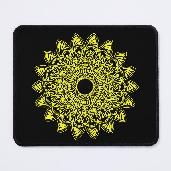 Item preview, Mandala (yellow) designed and sold by Calen Picard-Carroll.