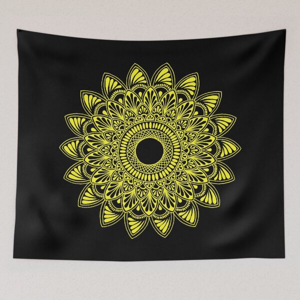 Item preview, Mandala (yellow) designed and sold by Calen  Picard-Carroll.