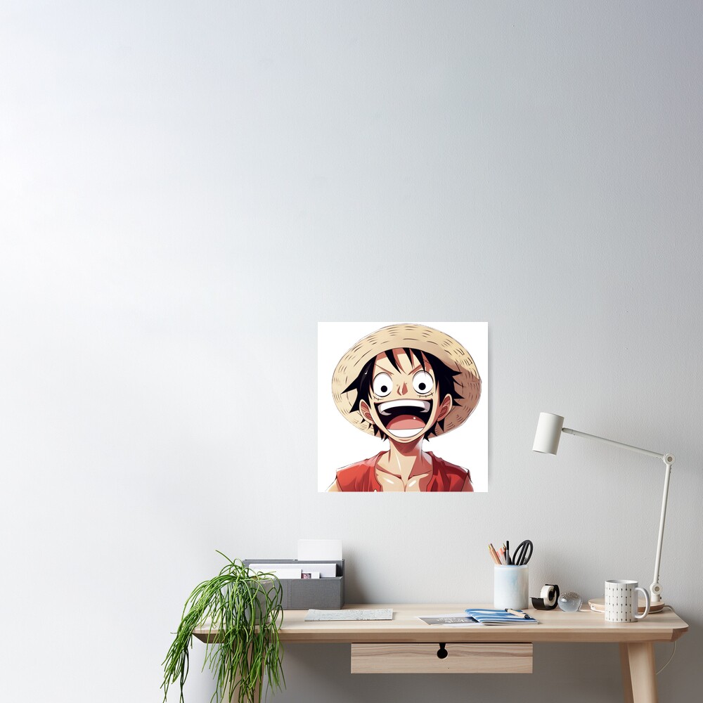 Sticker de CaporalMandale sur one piece pirate monkey d luffy chapeau  paille mini petit