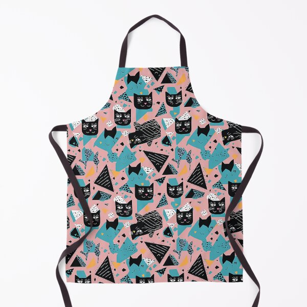 Item preview, Kitten Cuteness: A Memphis Pattern of Playful Felines designed and sold by Banded-Canyon.