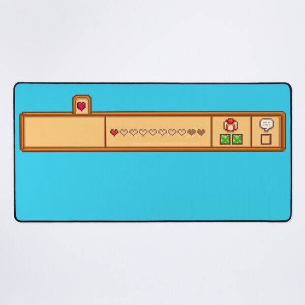 Item preview, Stardew Valley Relationship Bar 1 friend 2 present 0 talk designed and sold by aiya-pixels.
