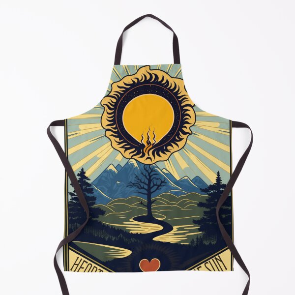 Item preview, Heart Of The Sun Tarot Card designed and sold by mind-melt-er.