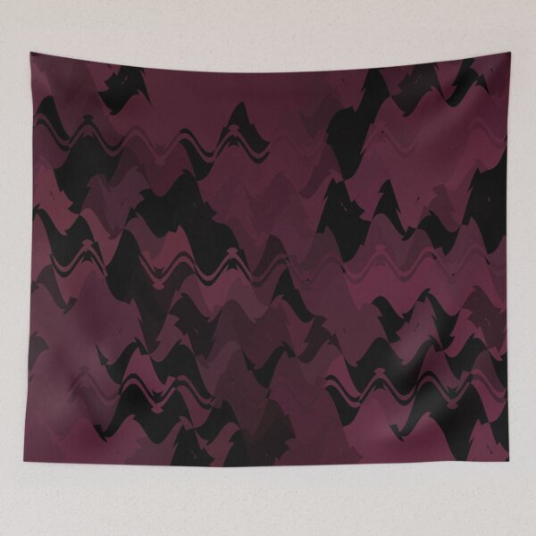 Item preview, Abstract art polygonal 3D geometric triangles in Violet, brown and pink designed and sold by mennawagih7.