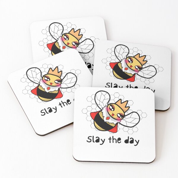 Item preview, Slay the day (white) designed and sold by Daluyong.