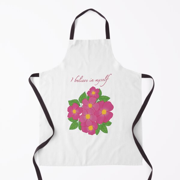 Item preview, Pink floral design with the phrase "I believe in myself'' designed and sold by HappyMoni27.
