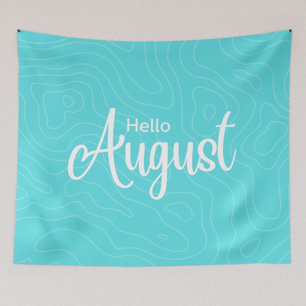 Item preview, Hello August designed and sold by Artistic-8-Aura.