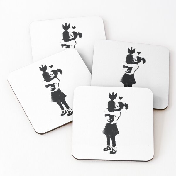 Item preview, Banksy Girl Hugging Bomb designed and sold by The Crackerdale Emporium.