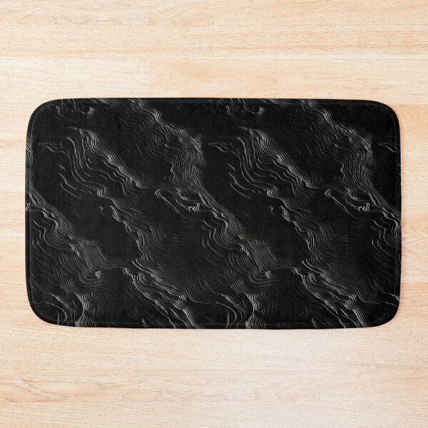 Item preview, Black Topography designed and sold by voidcrow.