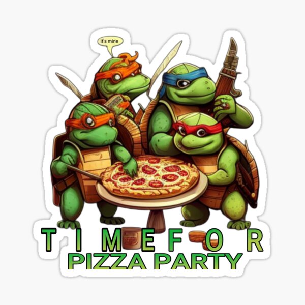 Mademark x Teenage Mutant Ninja Turtles - Dude I am 5 Years Old Mikey Pizza Birthday  Party Essential T-Shirt for Sale by Nscleona