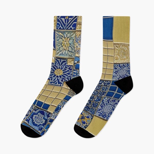 Item preview, Mosaic Spain Gaudi style tiles designed and sold by LolioGifts.