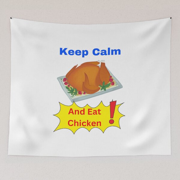 Item preview, Keep Calm and Eat Chicken designed and sold by Echo Aesthetics.