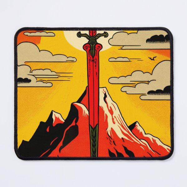 Item preview, Iron Will Tarot Card Illustration designed and sold by mind-melt-er.