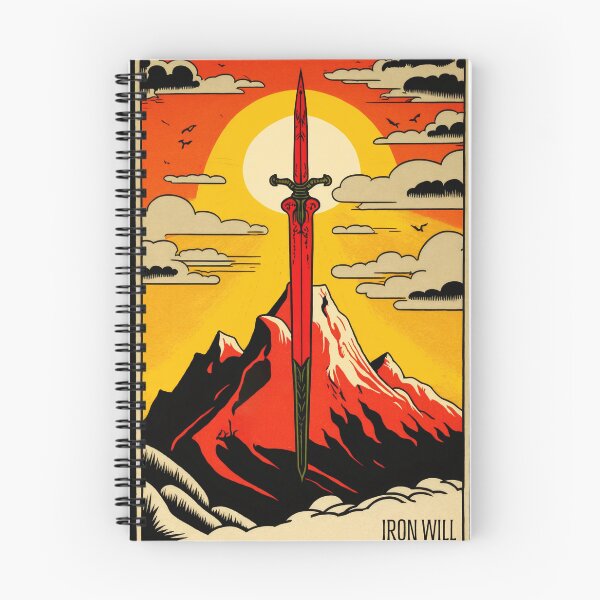 Item preview, Iron Will Tarot Card Illustration designed and sold by mind-melt-er.