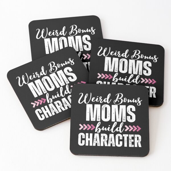 Item preview, Weird Bonus Moms Build Character Retro designed and sold by SunfullyYours.