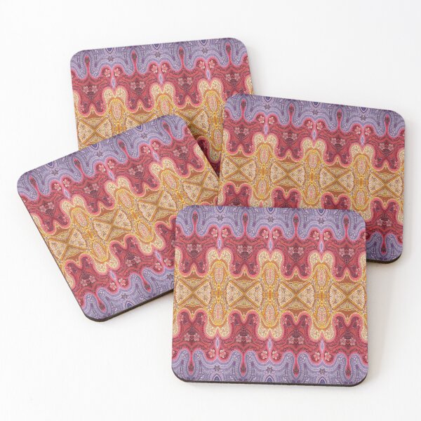 Item preview, ethnic historical geometric mosaic pattern designed and sold by ErhanArt.