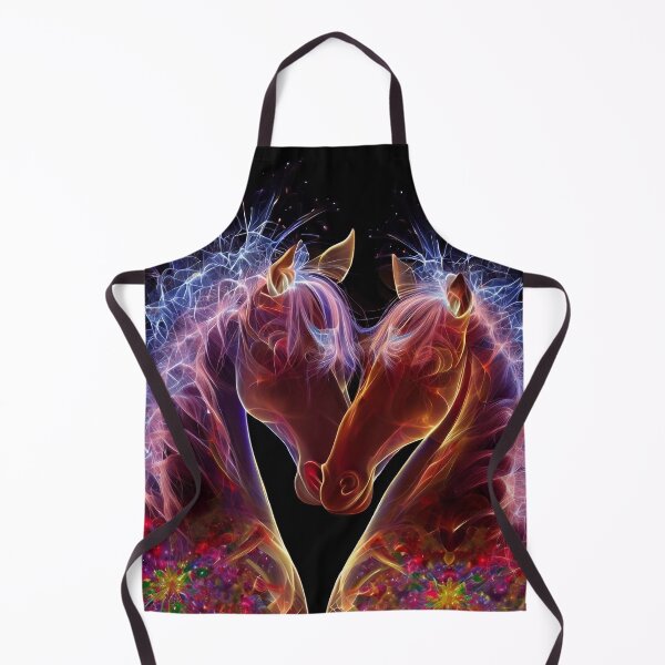 Item preview, Two horses lovingly hugging each other designed and sold by Girih.
