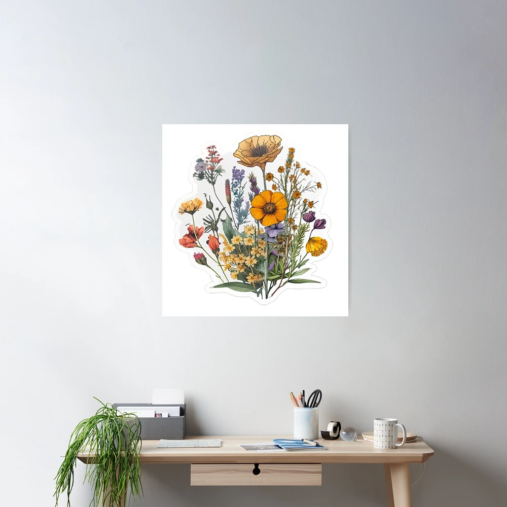 Wildflowers of the Midwest Art Print