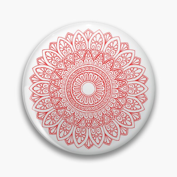 Item preview, Mandala (red) designed and sold by Calen  Picard-Carroll.
